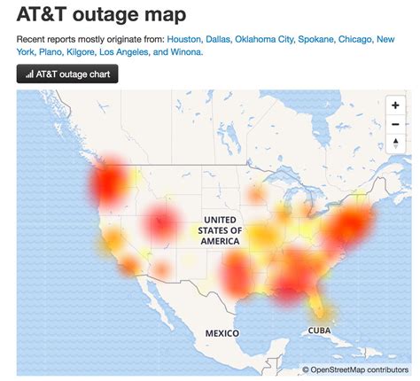 is att down|at&t internet issues map.